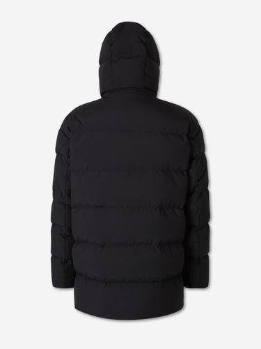 Herno Hombre Barcelona Plumífero Largo Poliéster color Negro sku 502-001699 01 - Foto 3