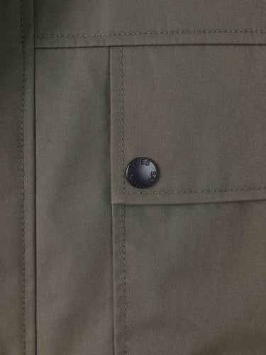 Yves Salomon Hombre Barcelona Abrigo Corto Pelo color Verde Militar sku 502-001700 01 - Foto 3