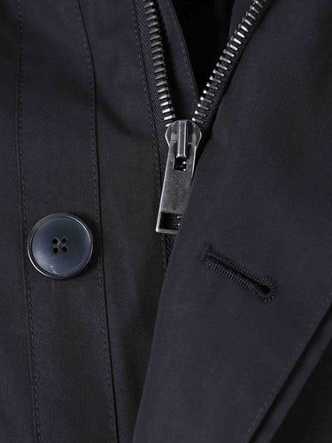 Yves Salomon Hombre Barcelona Parka Pelo color Negro sku 502-001701 01 - Foto 3