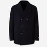 Canali Hombre Barcelona Abrigo Largo Lana color Azul Noche sku 502-001704 01 - Foto 1