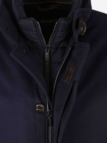 Moorer Hombre Barcelona Abrigo Largo color Azul Marino sku 502-001719 01 - Foto 3