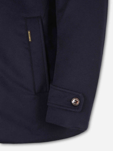 Moorer Hombre Barcelona Abrigo Largo color Azul Marino sku 502-001719 01 - Foto 4
