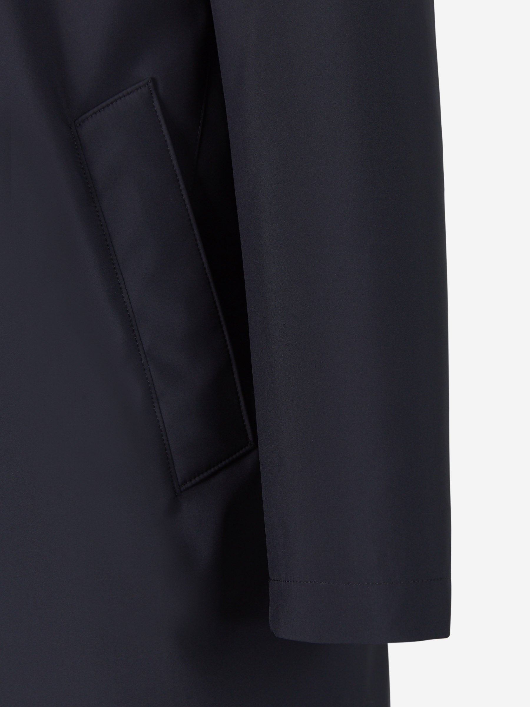 Loro Piana Abrigo Sebring color Negro sku 503-000231 01 - Foto 3
