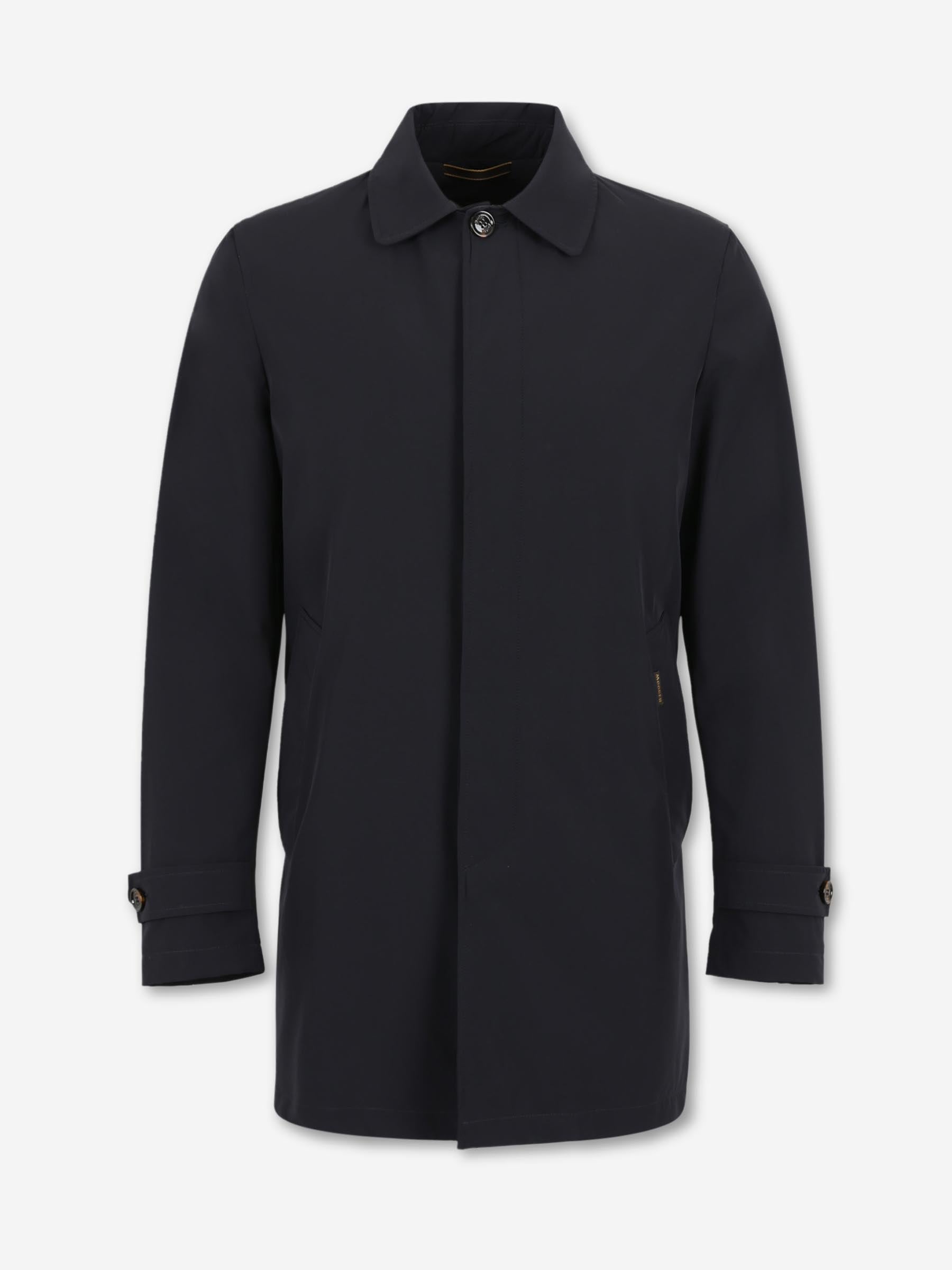 Moorer Hombre Barcelona Gabardina Técnica color Azul Noche sku 503-000241 01 - Foto 1