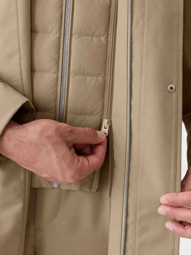 Mackage Hombre Barcelona Gabardina Técnica Sterling color Camel sku 503-000242 01 - Foto 4