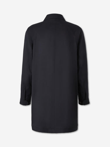 Zegna Hombre Barcelona Chaqueta Larga Impermeable color Azul Noche sku 503-000244 01 - Foto 2