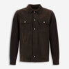 Herno Hombre Barcelona Chaqueta Ante Tricot color Marrón Oscuro sku 511-000630 01 - Foto 1