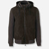 Santa Eulalia Hombre Barcelona Chaqueta Piel Punto color Verde Militar sku 511-000634 01 - Foto 1