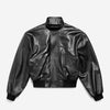 Balenciaga Hombre Barcelona Chaqueta Piel Blouson color Negro sku 511-000639 01 - Foto 1