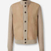 Zegna Hombre Barcelona Chaqueta Punto Suede color Camel sku 511-000642 01 - Foto 1