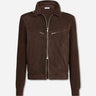 Brunello Cucinelli Hombre Barcelona Chaqueta Piel Ante color Marrón Oscuro sku 511-000643 01 - Foto 1
