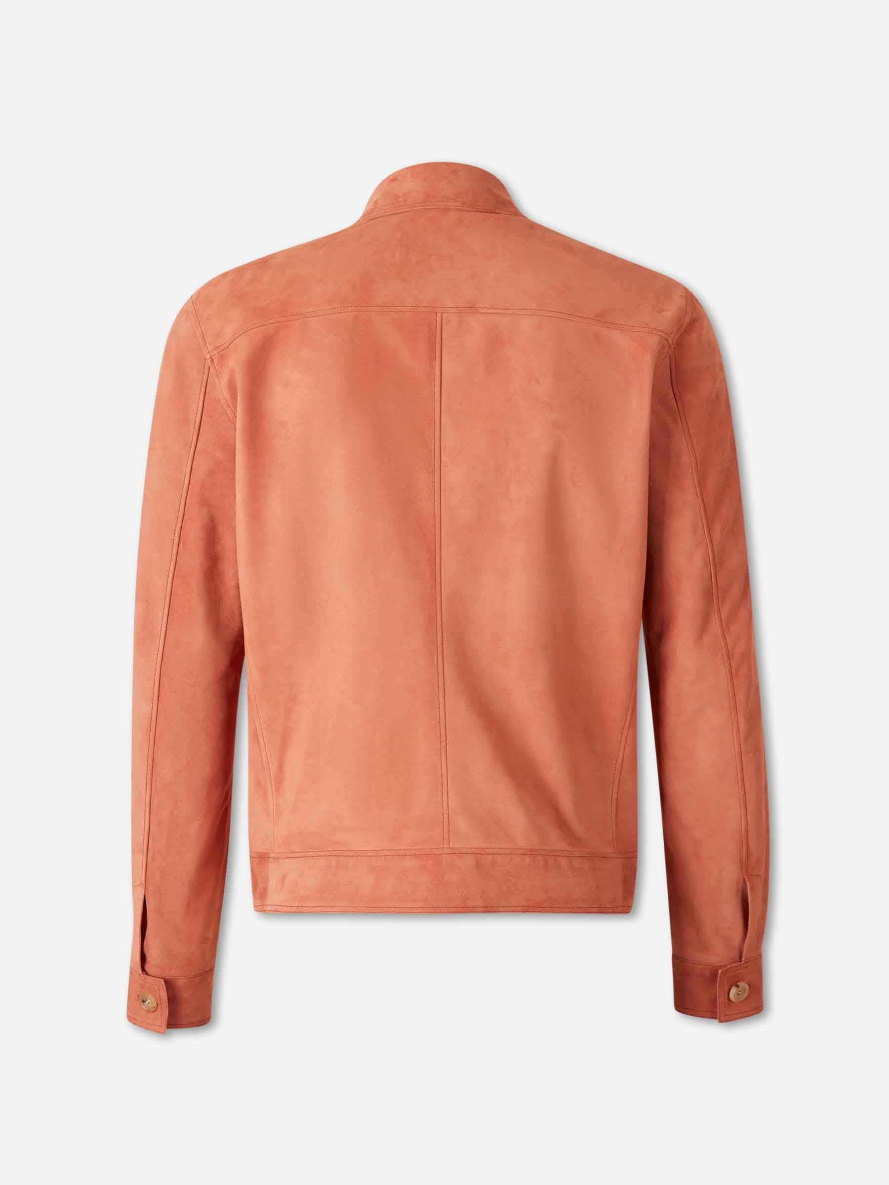 Santa Eulalia Hombre Barcelona Chaqueta Casual Piel color Naranja Oscuro sku 511-000646 01 - Foto 2