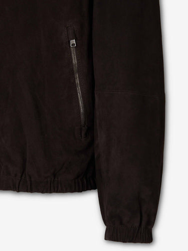 Herno Hombre Barcelona Chaqueta Ante Capucha color Marrón Oscuro sku 511-000655 01 - Foto 4