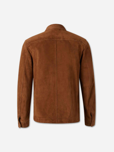 Tom Ford Hombre Barcelona Chaqueta Casual Ante color Caramelo sku 511-000656 01 - Foto 2