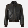 Jil Sander Hombre Barcelona Chaqueta Piel color Marrón Oscuro sku 511-000659 01 - Foto 1