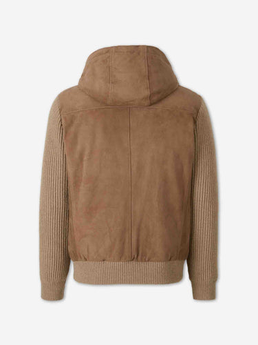 Santa Eulalia Hombre Barcelona Chaqueta Casual Ante Punto color Camel sku 511-000664 01 - Foto 2