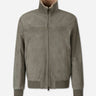 Canali Hombre Barcelona Chaqueta Ante Acolchada color Verde Manzana sku 511-000666 01 - Foto 1