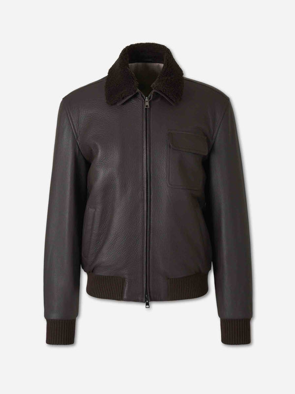 Jaqueta Casual Pell