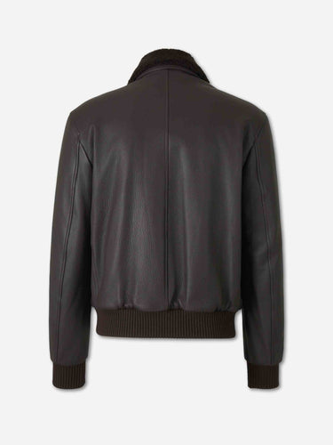 Santa Eulalia Hombre Barcelona Chaqueta Casual Piel color Marrón Oscuro sku 511-000673 01 - Foto 2