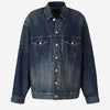 Balenciaga Hombre Barcelona Cazadora Oversized Denim color Azul Denim Oscuro sku 512-002463 01 - Foto 1
