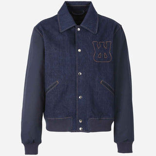 Wales Bonner Hombre Barcelona Cazadora Denim Algodón color Azul Denim Oscuro sku 512-002495 01 - Foto 1