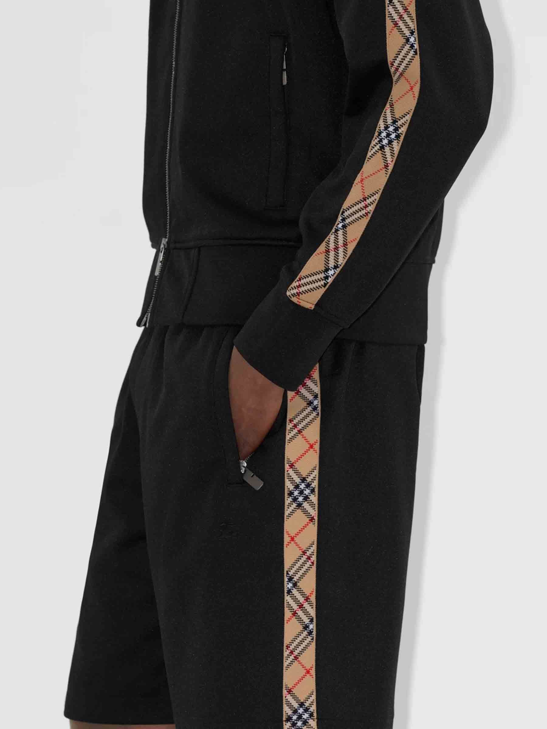 Burberry Hombre Barcelona Chaqueta Deportiva Ribetes color Negro sku 512-002549 01 - Foto 2