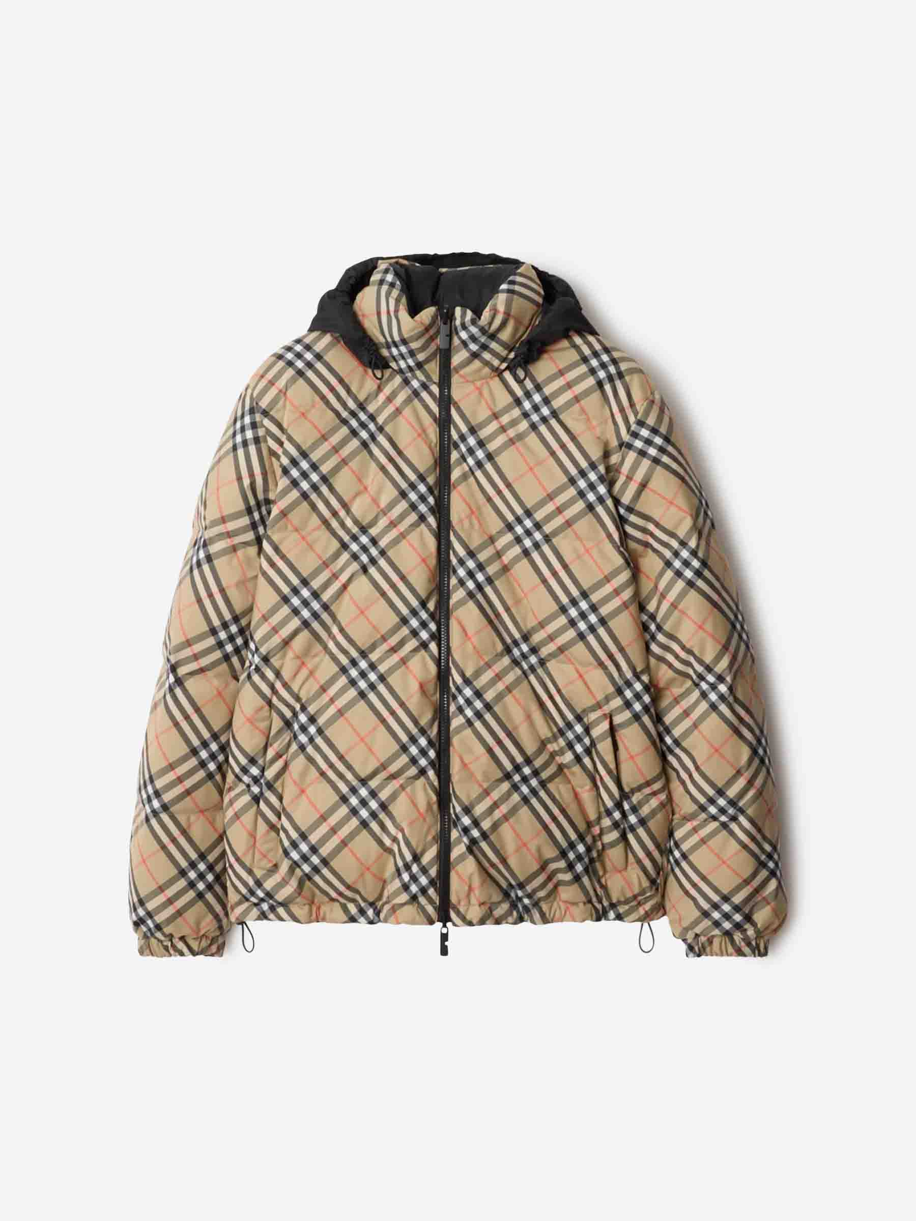 Burberry Hombre Barcelona Plumífero Corto Reversible color Camel sku 512-002551 01 - Foto 1
