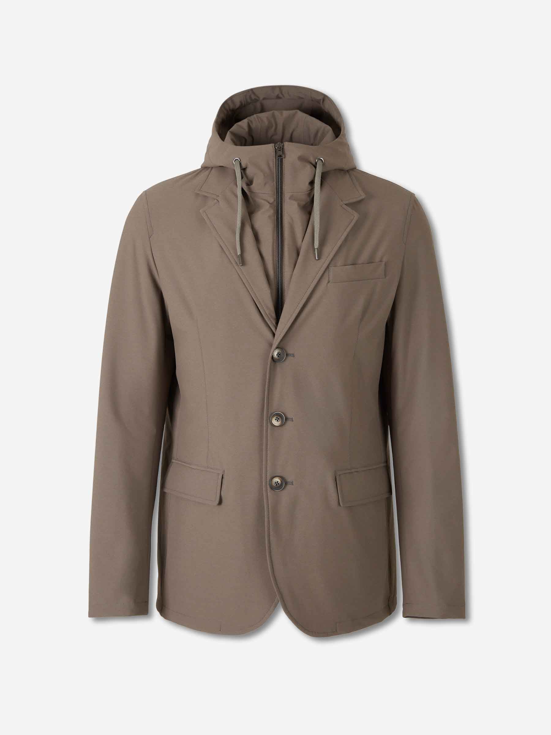 Herno Hombre Barcelona Chaqueta Blazer Técnica color Taupe sku 512-002552 01 - Foto 1