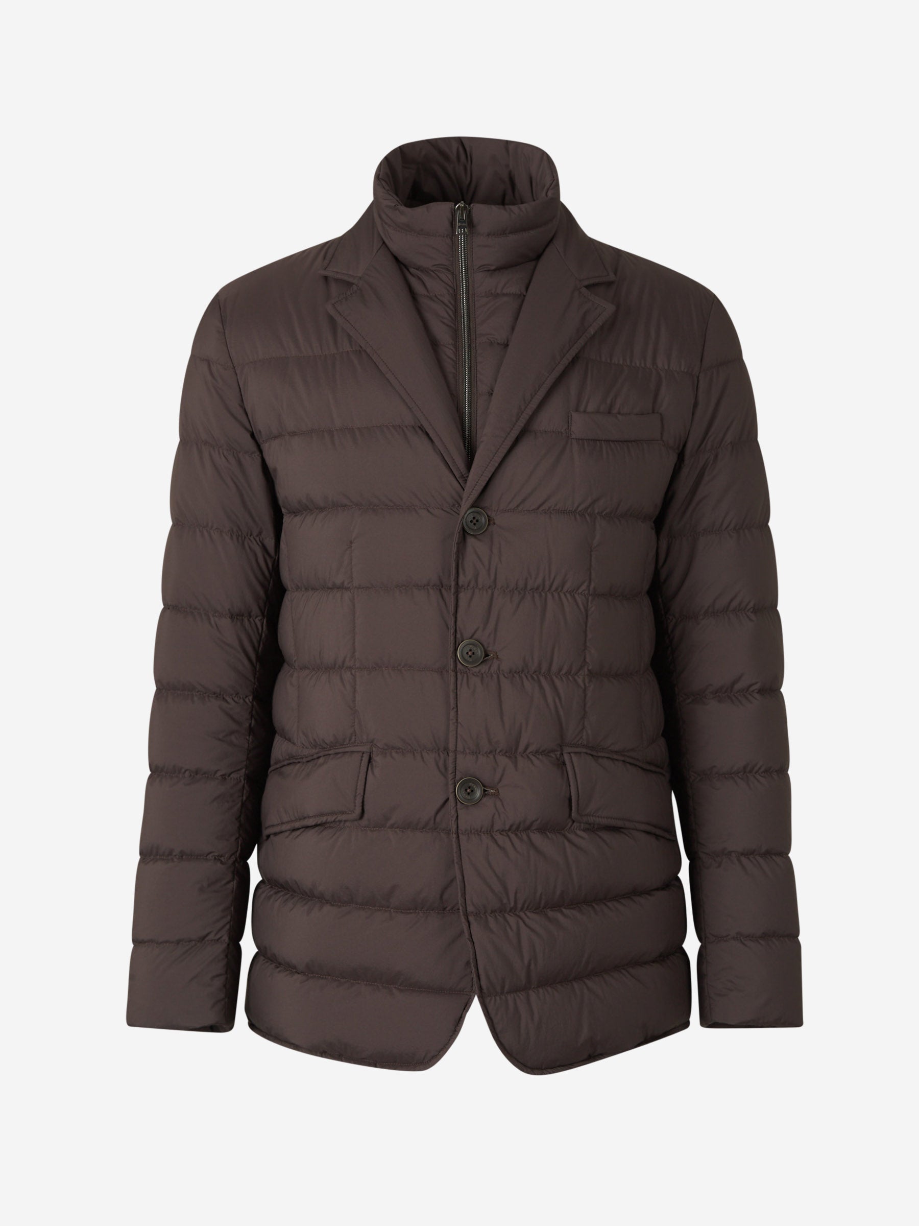 Herno Hombre Barcelona Chaqueta Blazer Acolchada color Marrón Oscuro sku 512-002553 02 - Foto 1