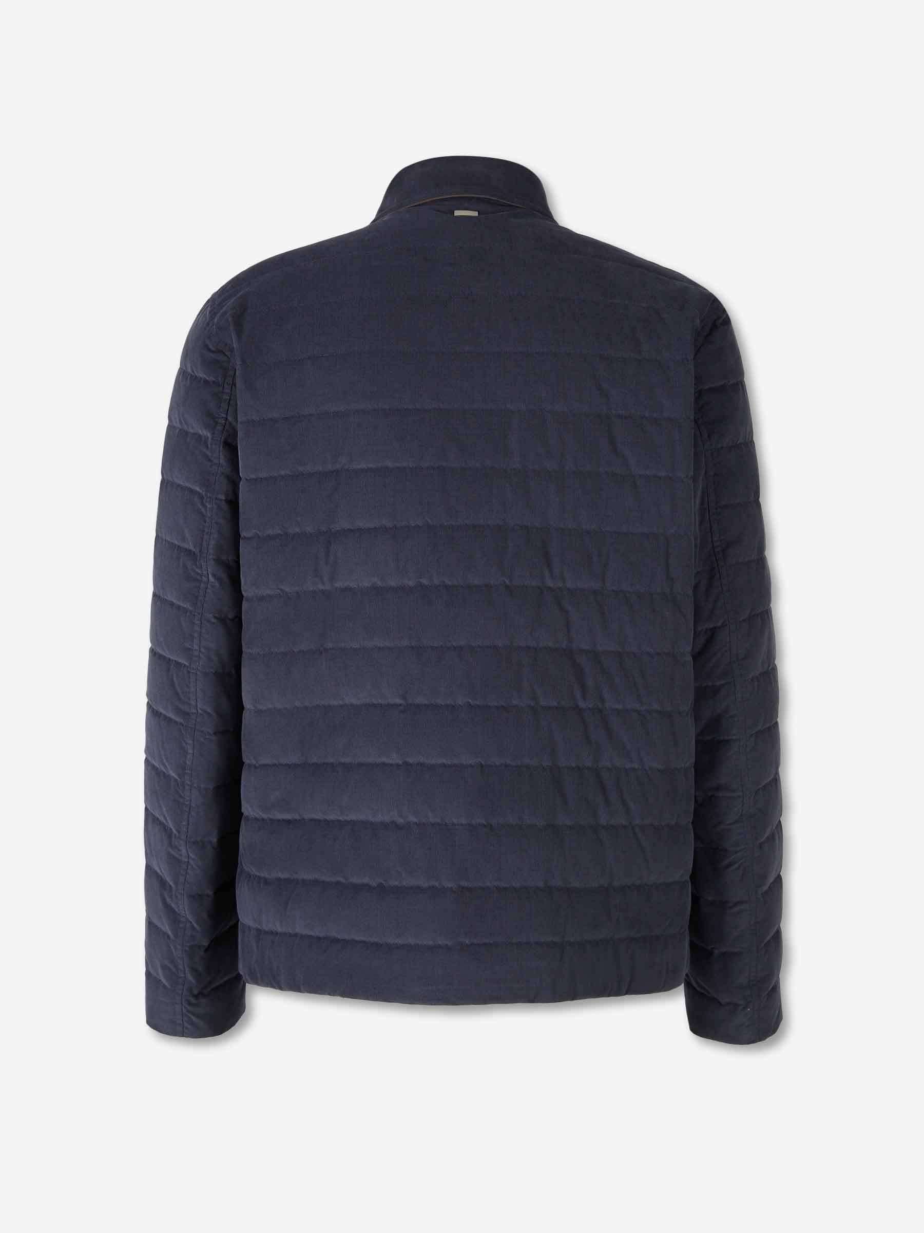 Herno Hombre Barcelona Chaqueta Camisera Acolchada color Azul Marino sku 512-002556 01 - Foto 2