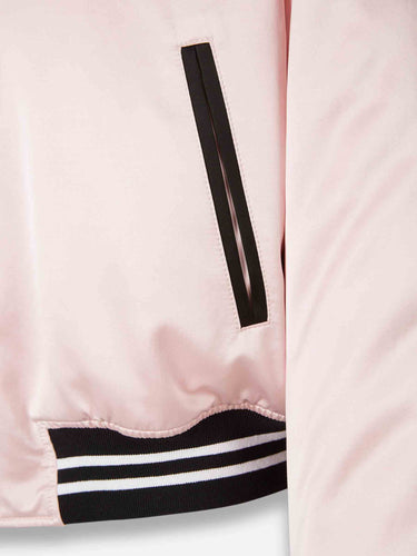 McQueen Hombre Barcelona Chaqueta Bomber Seda color Rosa sku 512-002557 01 - Foto 4