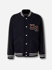 Wales Bonner Hombre Barcelona Chaqueta Bomber October color Azul Noche sku 512-002558 01 - Foto 1