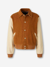 Wales Bonner Hombre Barcelona Chaqueta Bomber Pana color Marrón sku 512-002560 01 - Foto 1