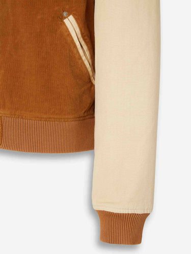 Wales Bonner Hombre Barcelona Chaqueta Bomber Pana color Marrón sku 512-002560 01 - Foto 4