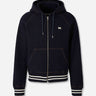 Wales Bonner Hombre Barcelona Sudadera Cremallera October color Azul Marino sku 512-002561 01 - Foto 1