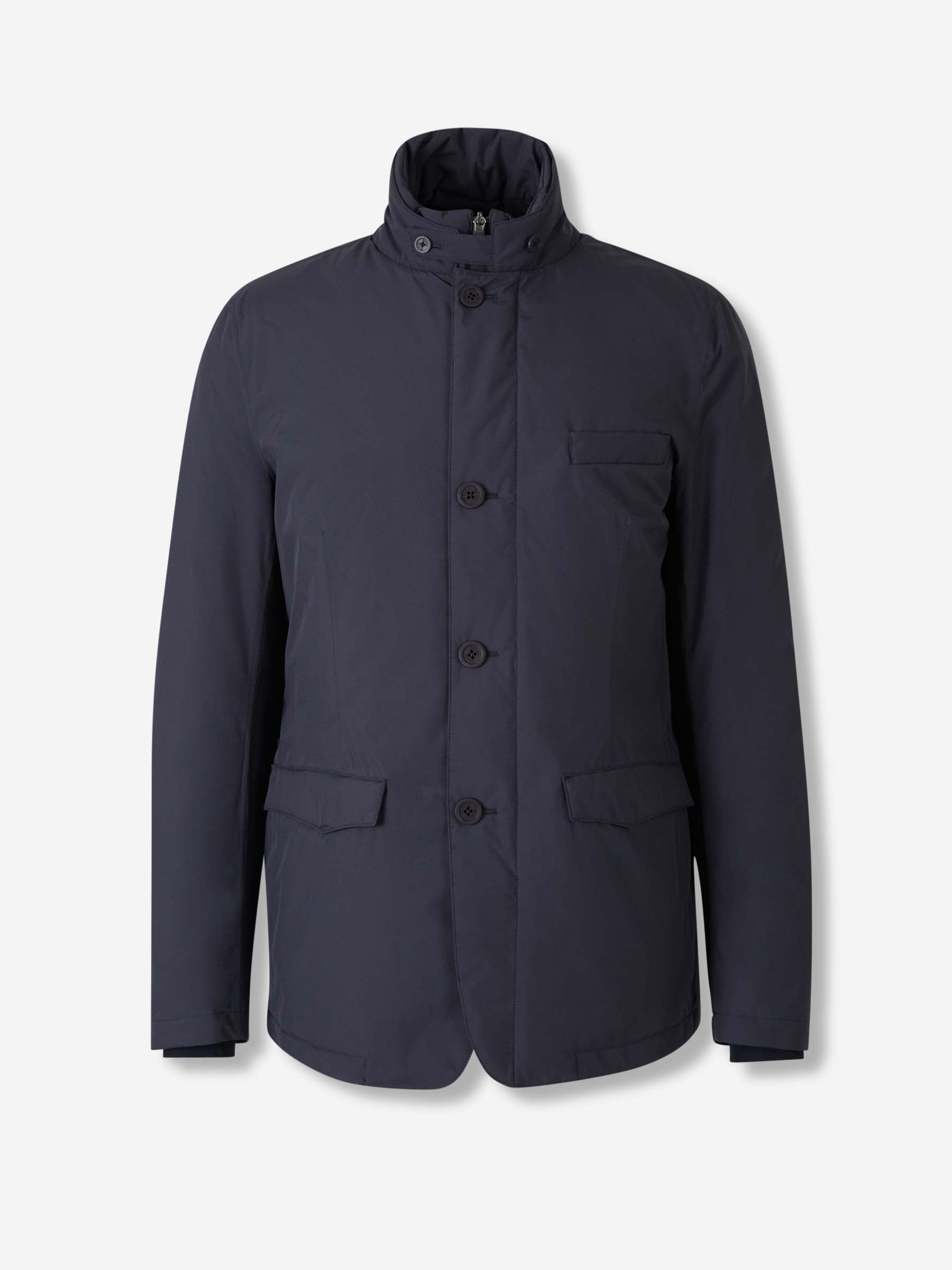 Herno Hombre Barcelona Plumífero Largo color Azul Marino sku 512-002563 01 - Foto 1
