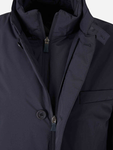 Herno Hombre Barcelona Plumífero Largo color Azul Marino sku 512-002563 01 - Foto 3