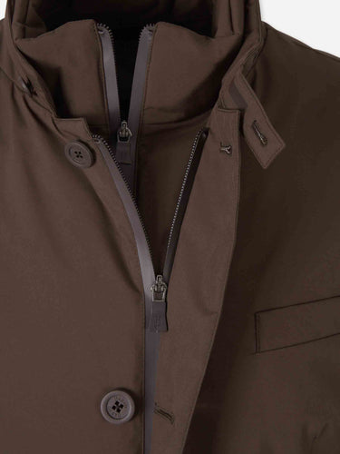 Herno Hombre Barcelona Plumífero Largo color Marrón sku 512-002563 04 - Foto 3