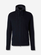 Herno Hombre Barcelona Cárdigan Punto Cremallera color Azul Marino sku 512-002565 01 - Foto 1