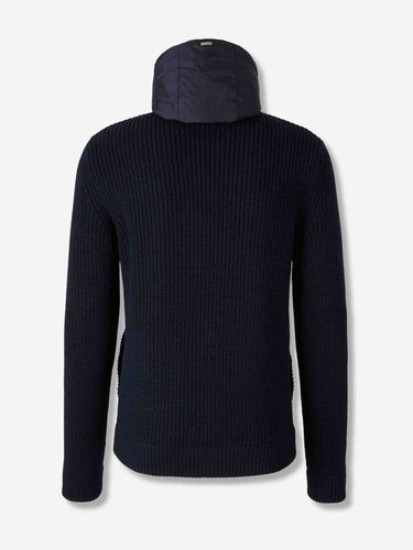 Herno Hombre Barcelona Cárdigan Punto Cremallera color Azul Marino sku 512-002565 01 - Foto 2