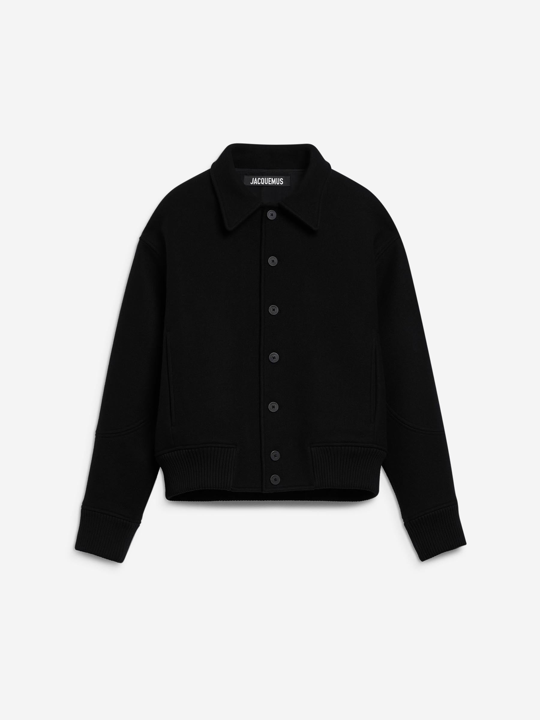 Jacquemus Hombre Barcelona Chaqueta Le Paisan Lana color Negro sku 512-002573 01 - Foto 1