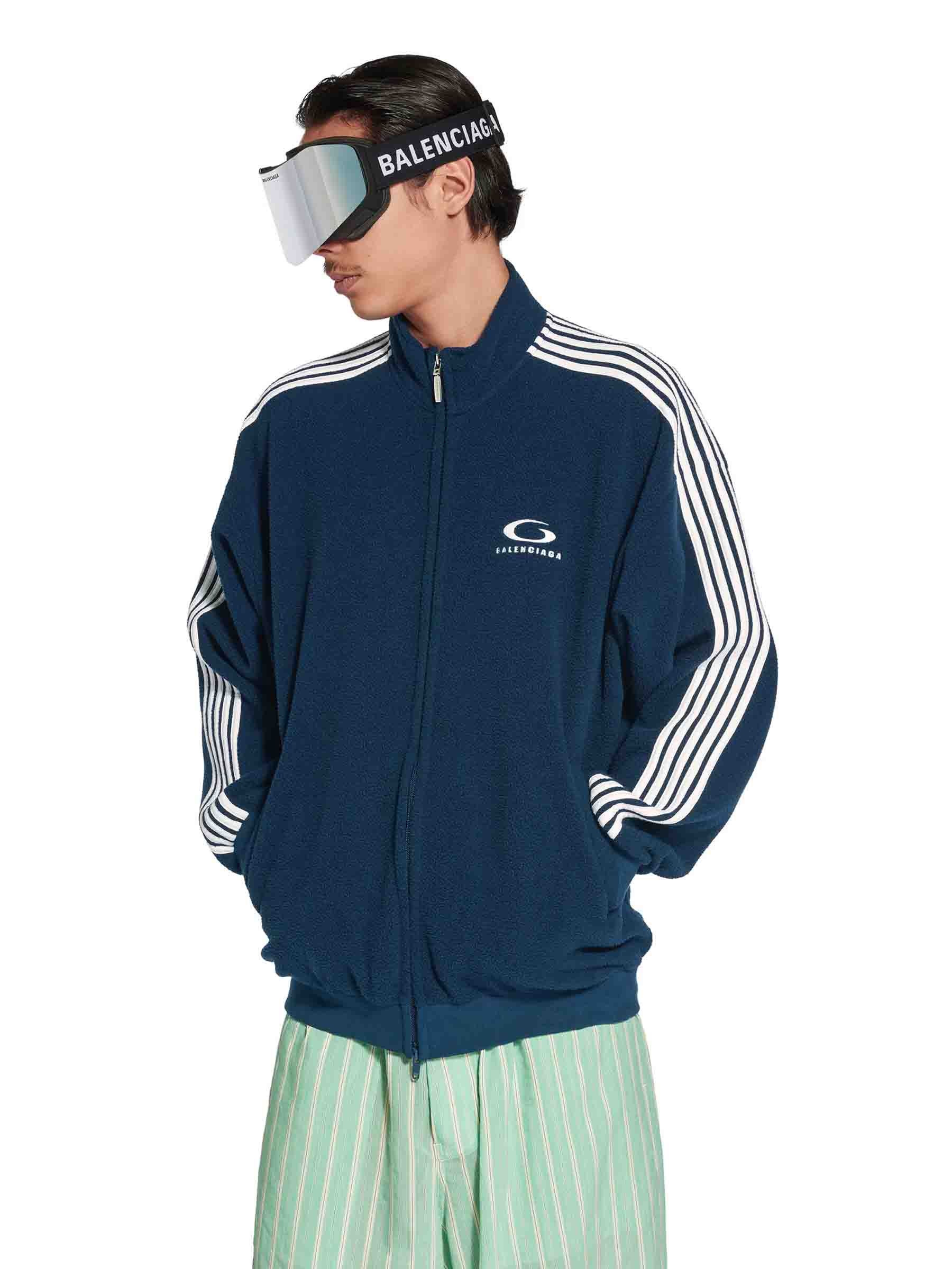 Balenciaga Hombre Barcelona Chaqueta Loop Sports Icon color Azul Marino sku 512-002580 01 - Foto 2