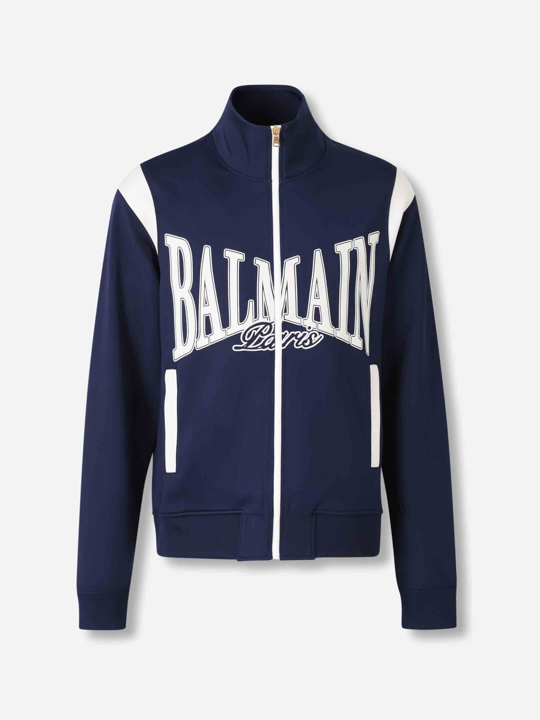 Balmain Hombre Barcelona Sudadera Cremallera Deportiva color Azul Marino sku 512-002584 00 - Foto 1