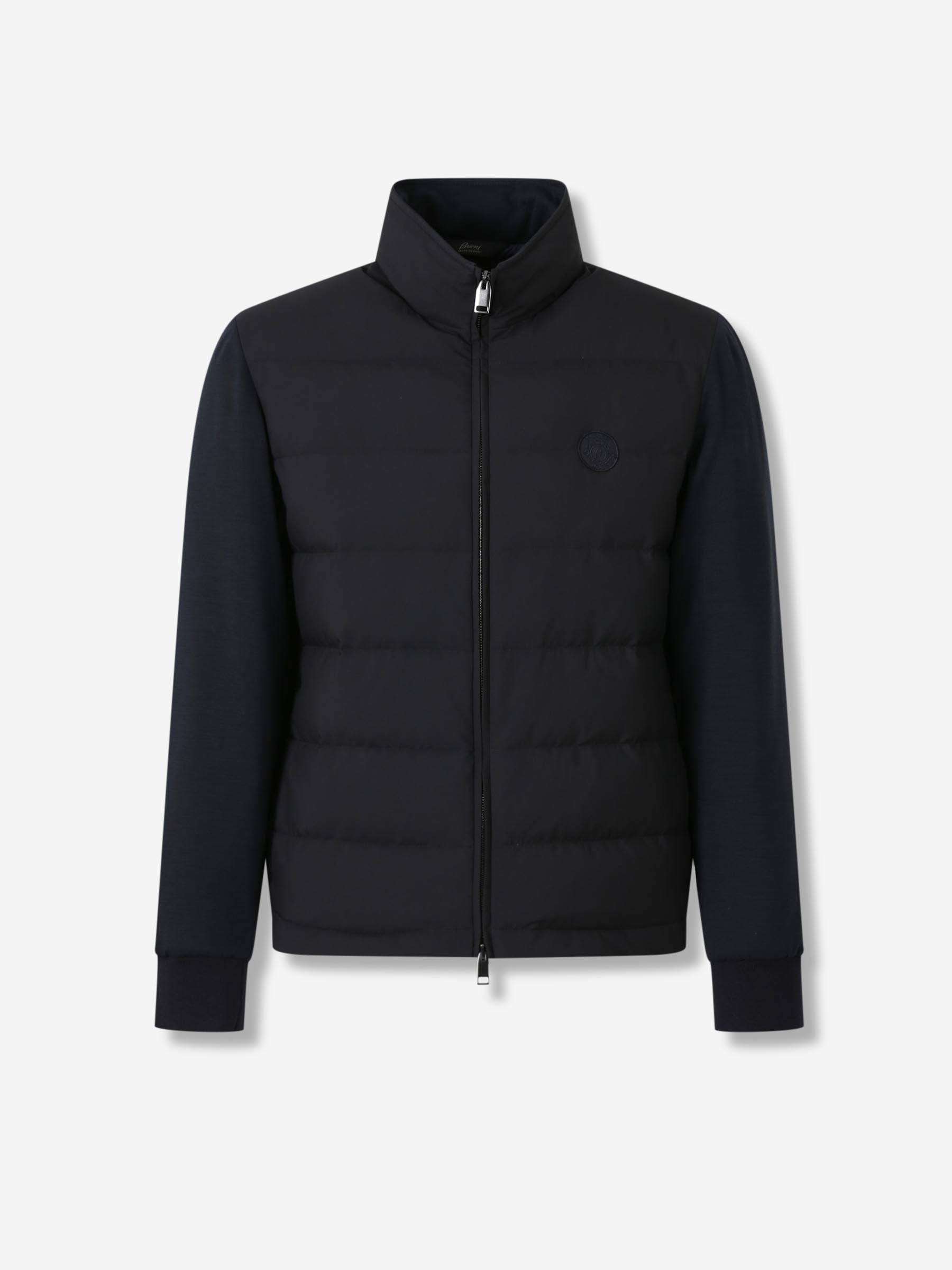 Brioni Hombre Barcelona Chaqueta Acolchada Punto color Azul Noche sku 512-002585 01 - Foto 1