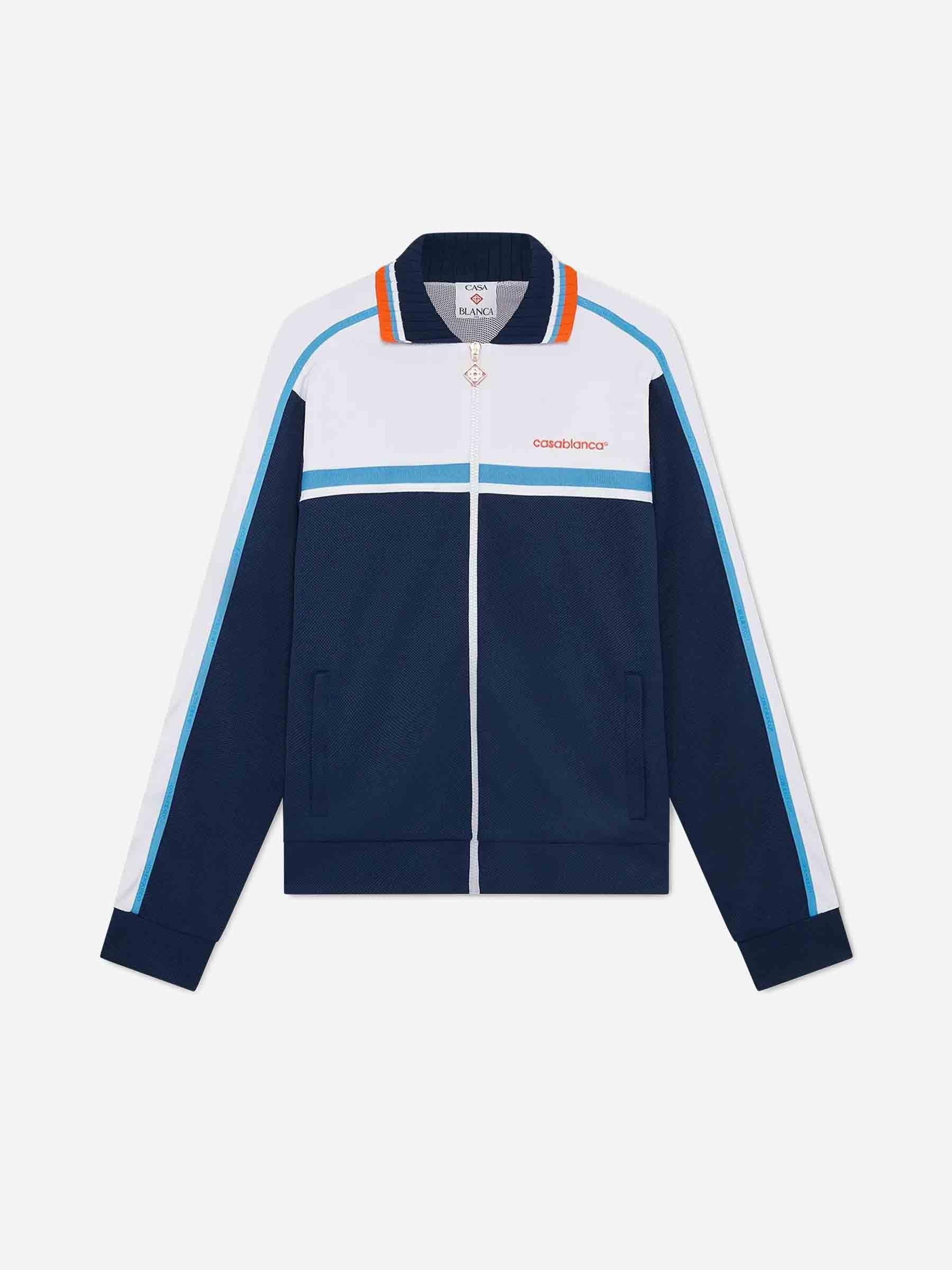 Casablanca Hombre Barcelona Chaqueta Deportiva Piqué color Azul Marino sku 512-002587 01 - Foto 1