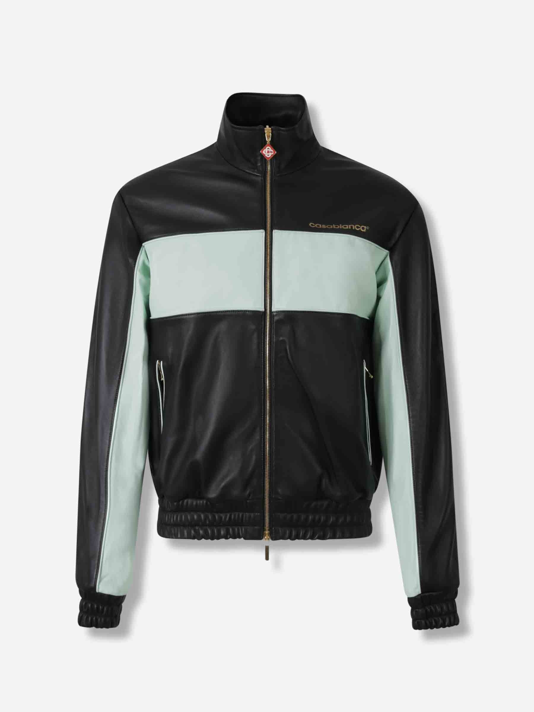 Casablanca Hombre Barcelona Chaqueta Deportiva Cuero color Negro sku 512-002588 01 - Foto 1