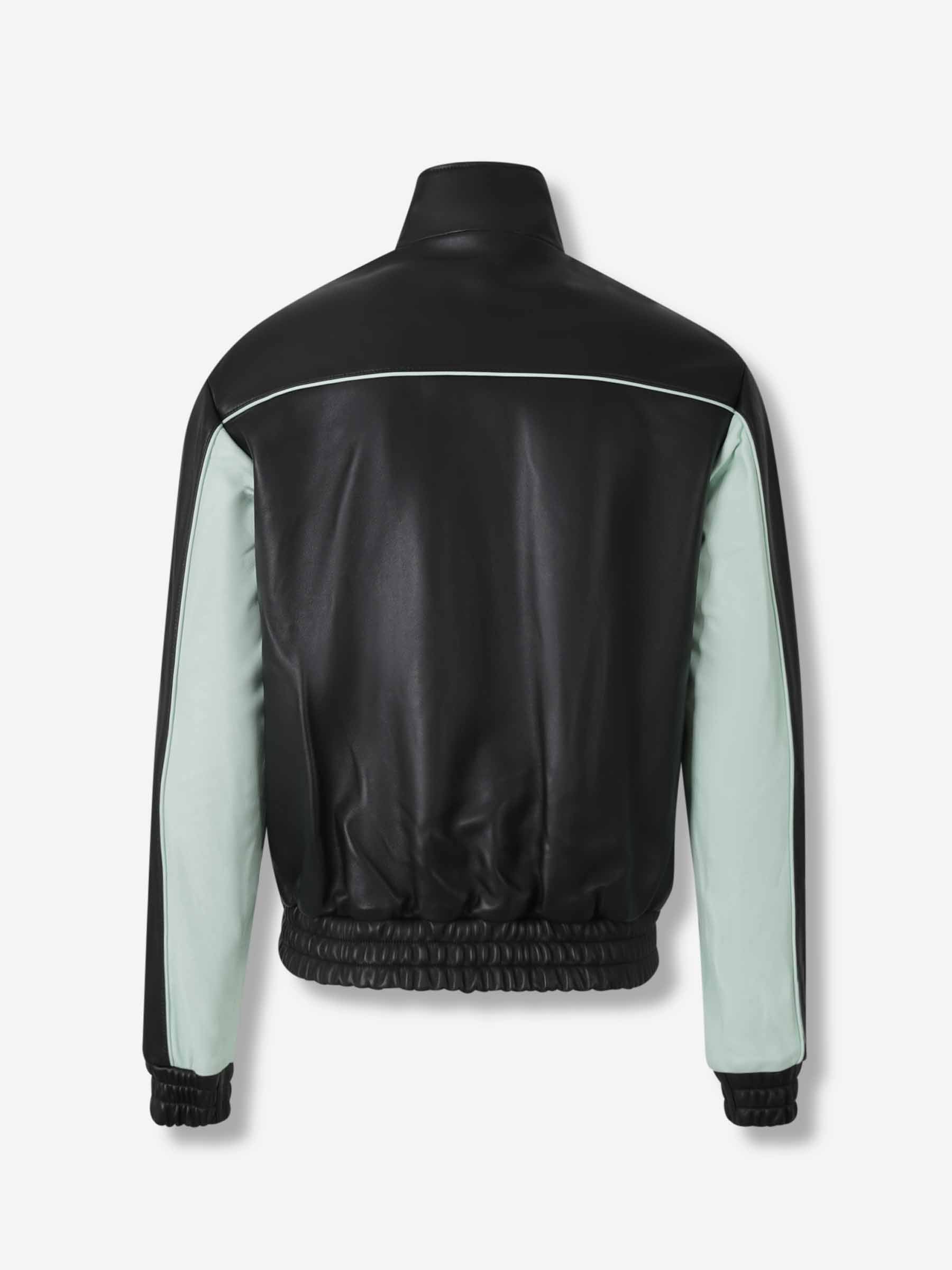 Casablanca Hombre Barcelona Chaqueta Deportiva Cuero color Negro sku 512-002588 01 - Foto 2