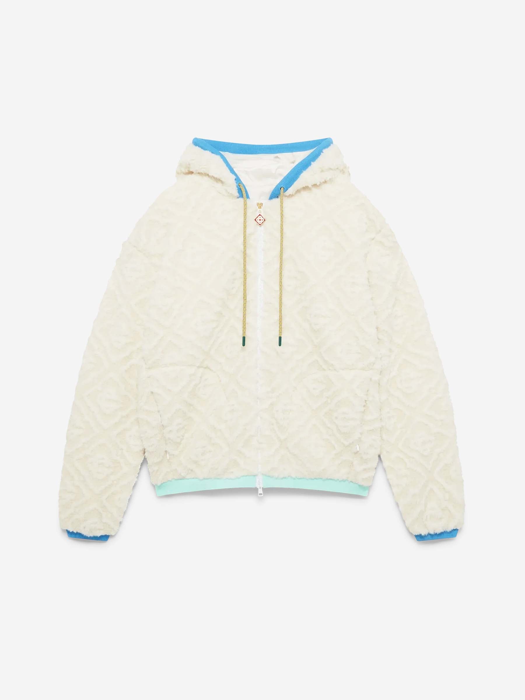 Casablanca Hombre Barcelona Chaqueta Polar Monograma color Crema sku 512-002589 01 - Foto 1