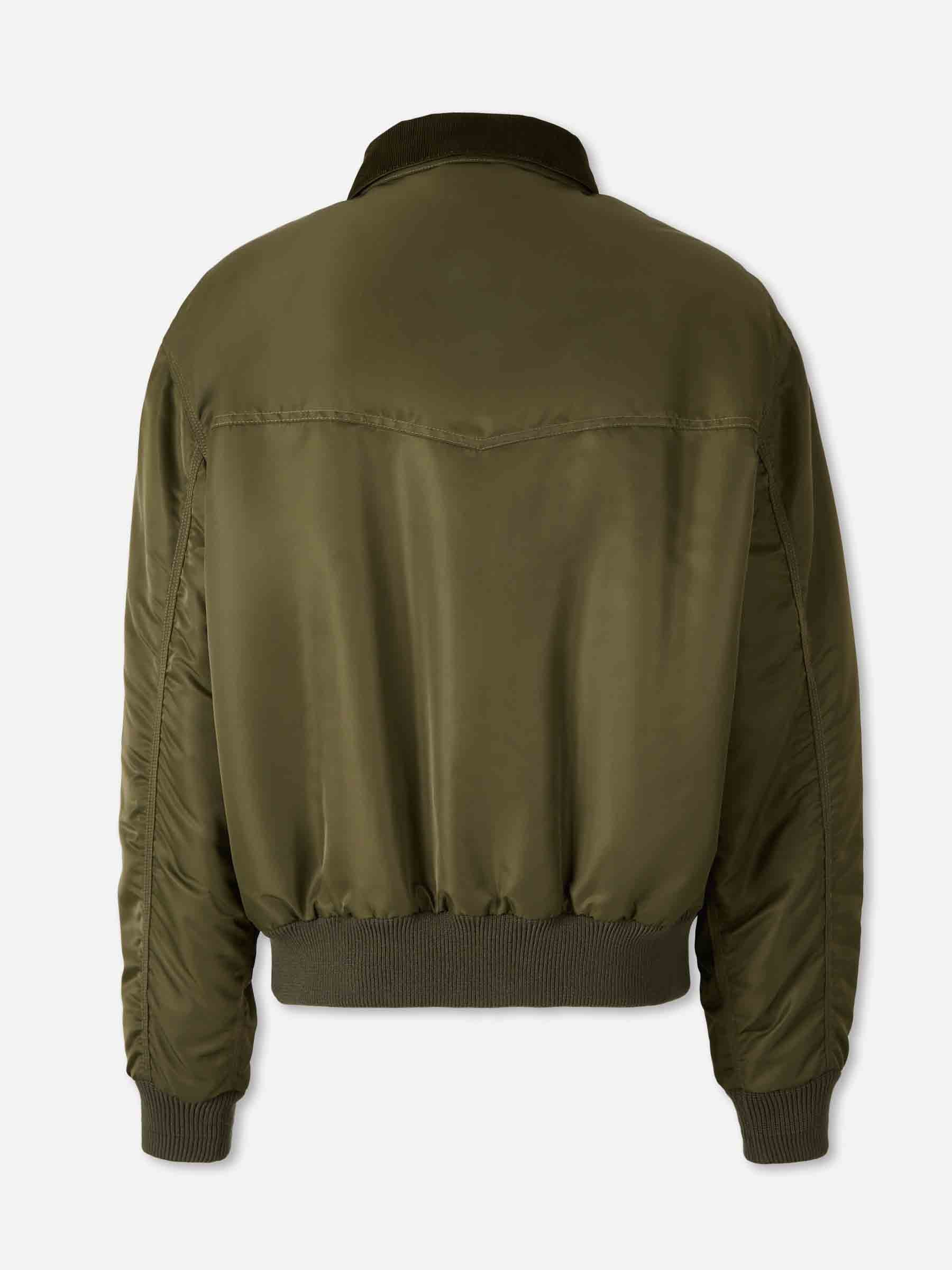 Maison Margiela Hombre Barcelona Chaqueta Técnica Bomber color Verde Militar sku 512-002594 01 - Foto 2