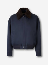 Bottega Veneta Hombre Barcelona Chaqueta Bomber Aviador color Azul Noche sku 512-002595 01 - Foto 1